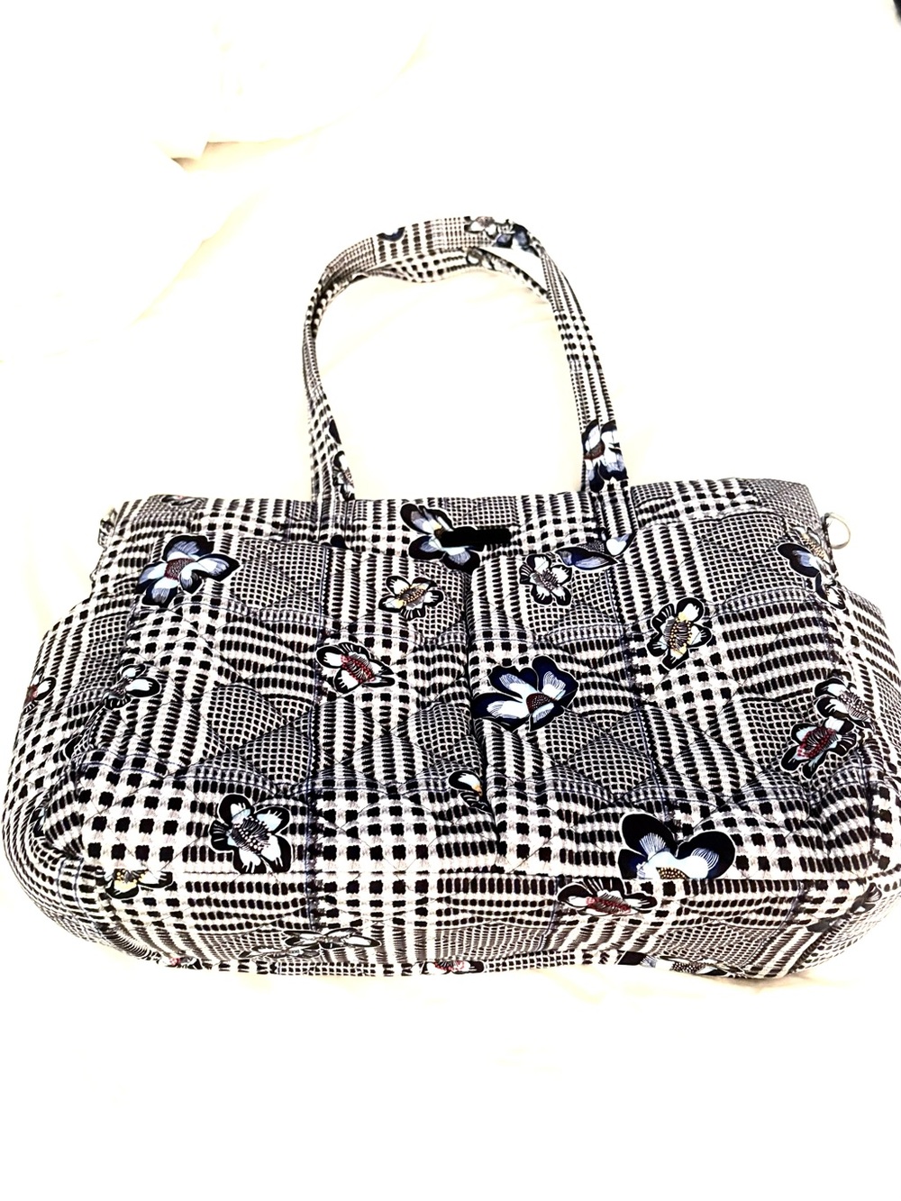 VERA BRADLEY Performance Twill Ultimate Baby Diaper Bag, Bedford Plaid - Picture 2 of 7